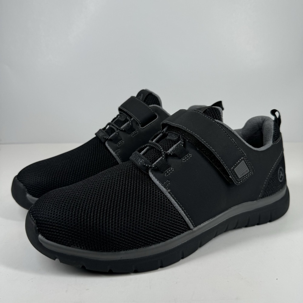 Anodyne No. 46 Sport Jogger Men's US 11W Black Orthopedic Diabetic Walking Shoes - Picture 1 of 16